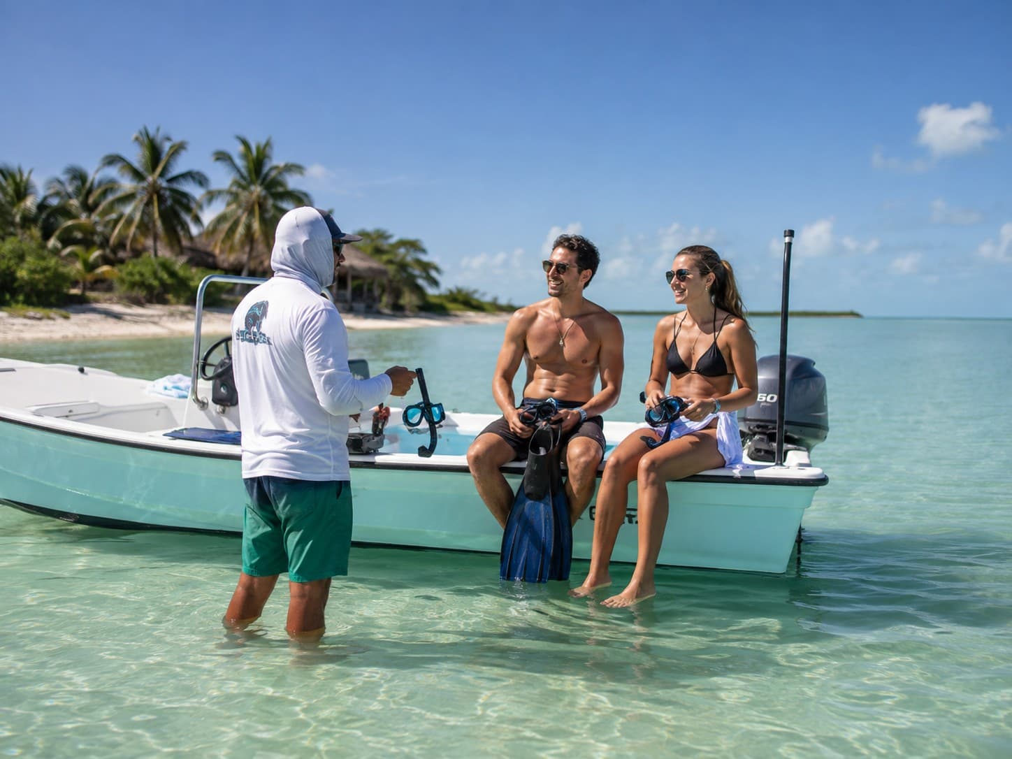 Día completo de pesca y snorkel desde Holbox
