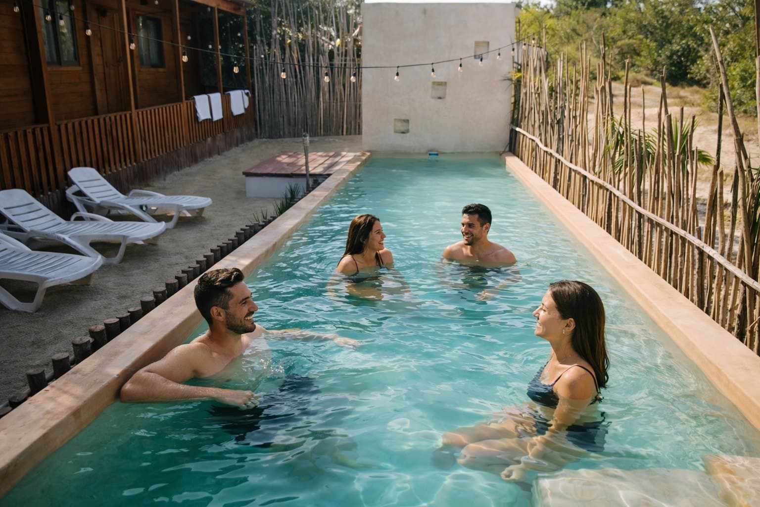 Huespedes en Hotel Boutique Selva y Mar en Holbox